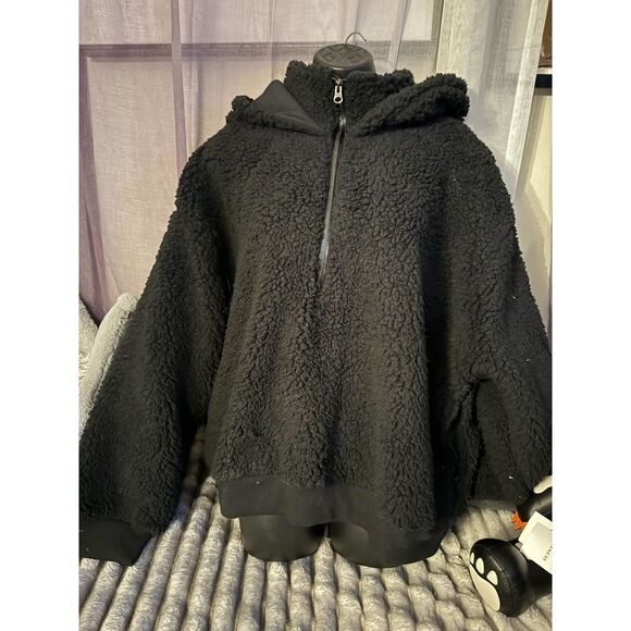 Nwt victorias secret VS plush half zip fleece sweatshirt - Picture 4 of 7